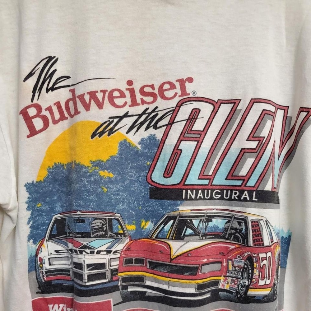 1986 Budweiser Glen Race Car T-Shirt - Picture 6 of 7